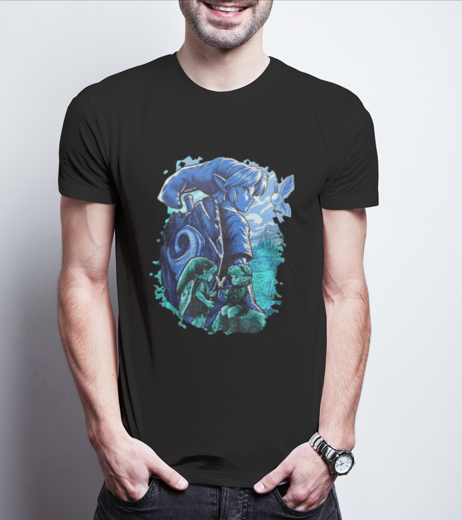 The Hero Of Time Returne Legendary Quest Fantasy Adventure T-Shirt