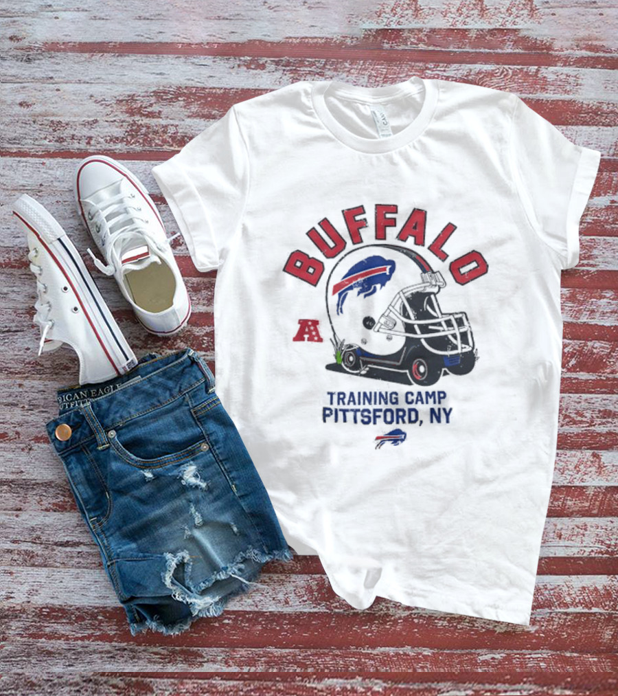 Buffalo Bills Training Camp 2026 Pittsford NY NFL Football Helmet T-Shirt