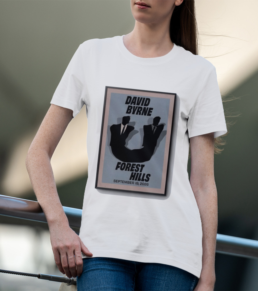 David Byrne Forest Hills September 19 2026 T-Shirt