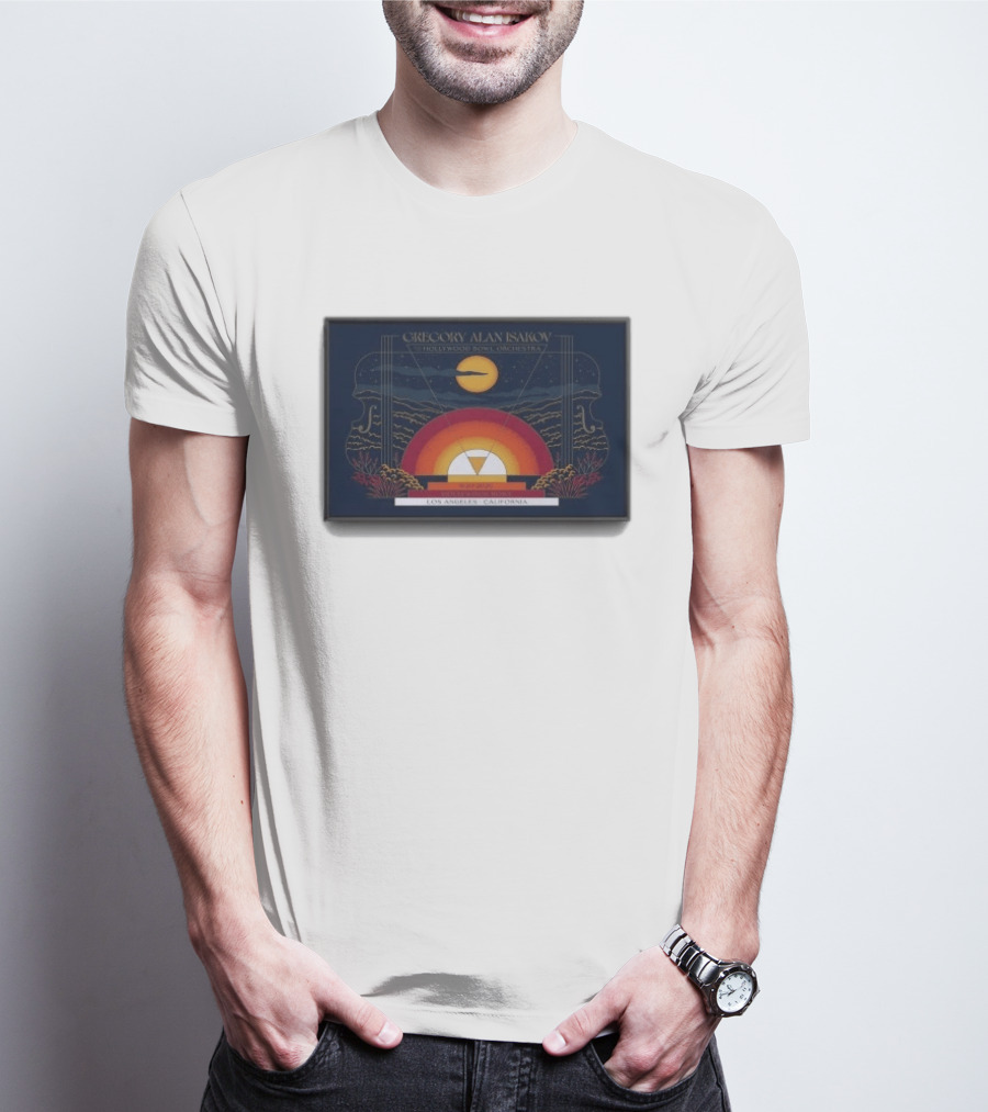Gregory Alan Isakov Hollywood Bowl Orchestra Los Angeles California 2026 T-Shirt