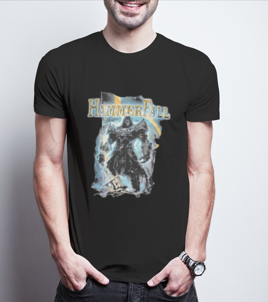 HammerFall Hope Is Reborn When All Else Is Forlorn Warrior T-Shirt