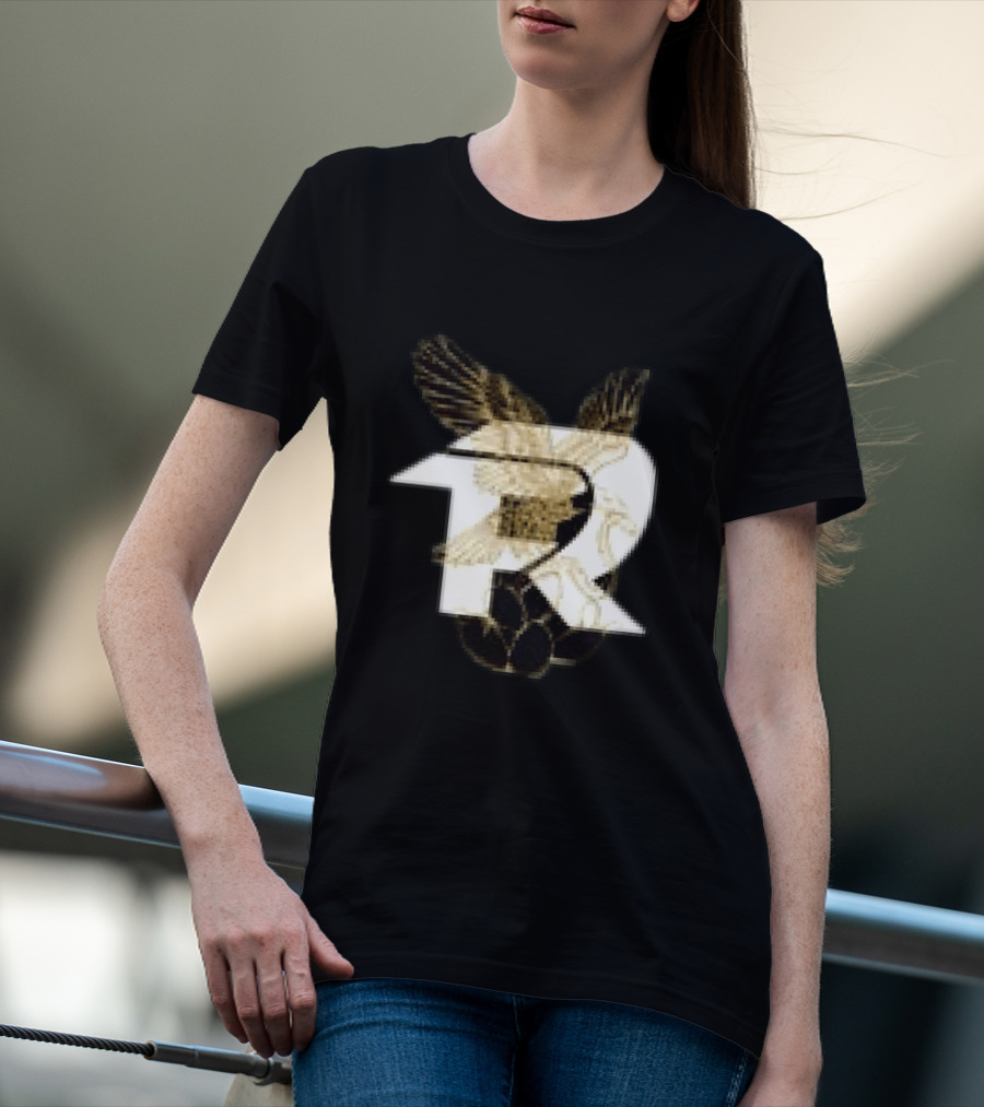 Fuerza Regida Aguila Emblem Featuring Majestic Eagle T-Shirt