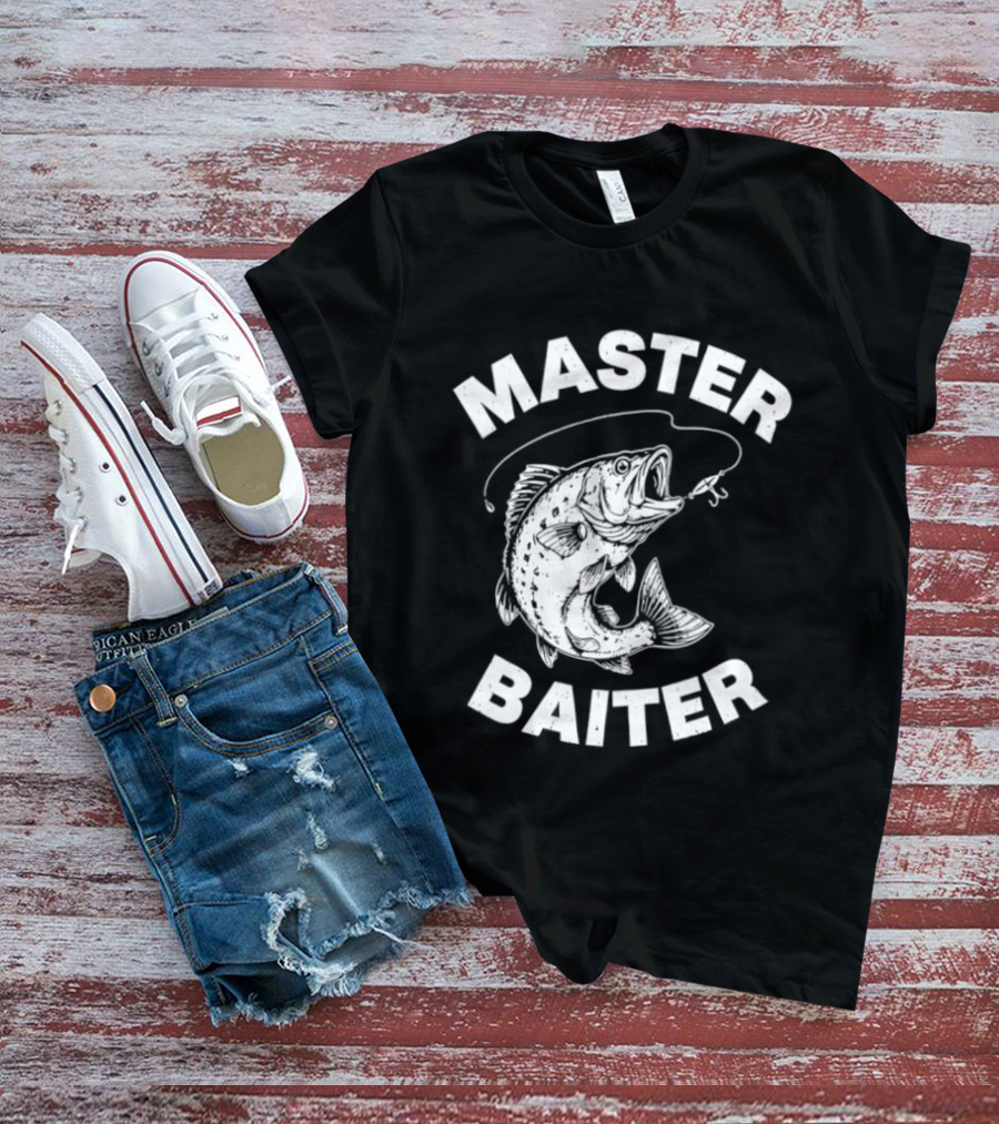 Master Baiter Fishing Hook Fish T-Shirt