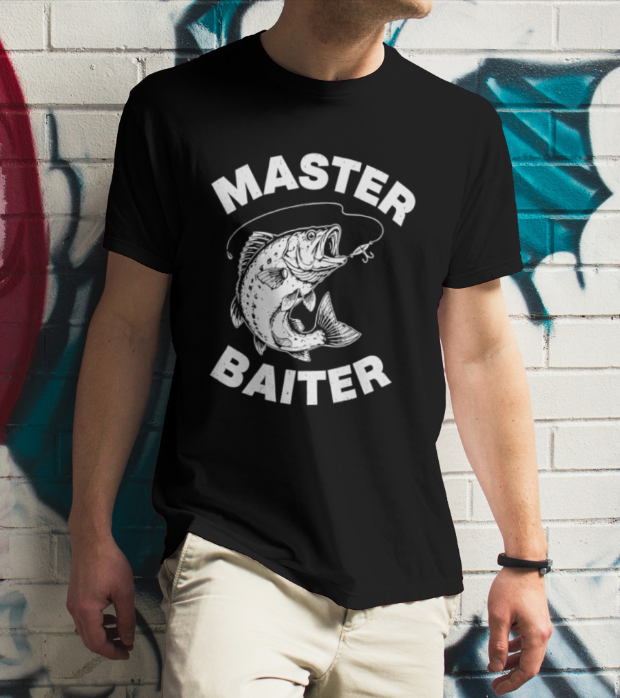 Master Baiter Fishing Hook Fish T-Shirt