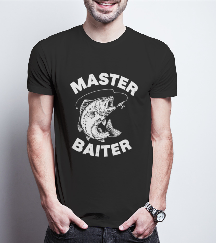 Master Baiter Fishing Hook Fish T-Shirt