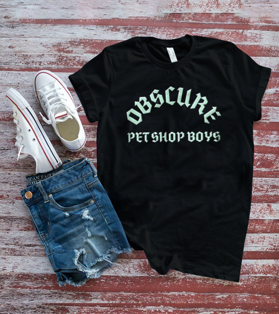 Obscure Pet Shop Boys Electric Ballroom London 2026 Event Merchandise T-Shirt