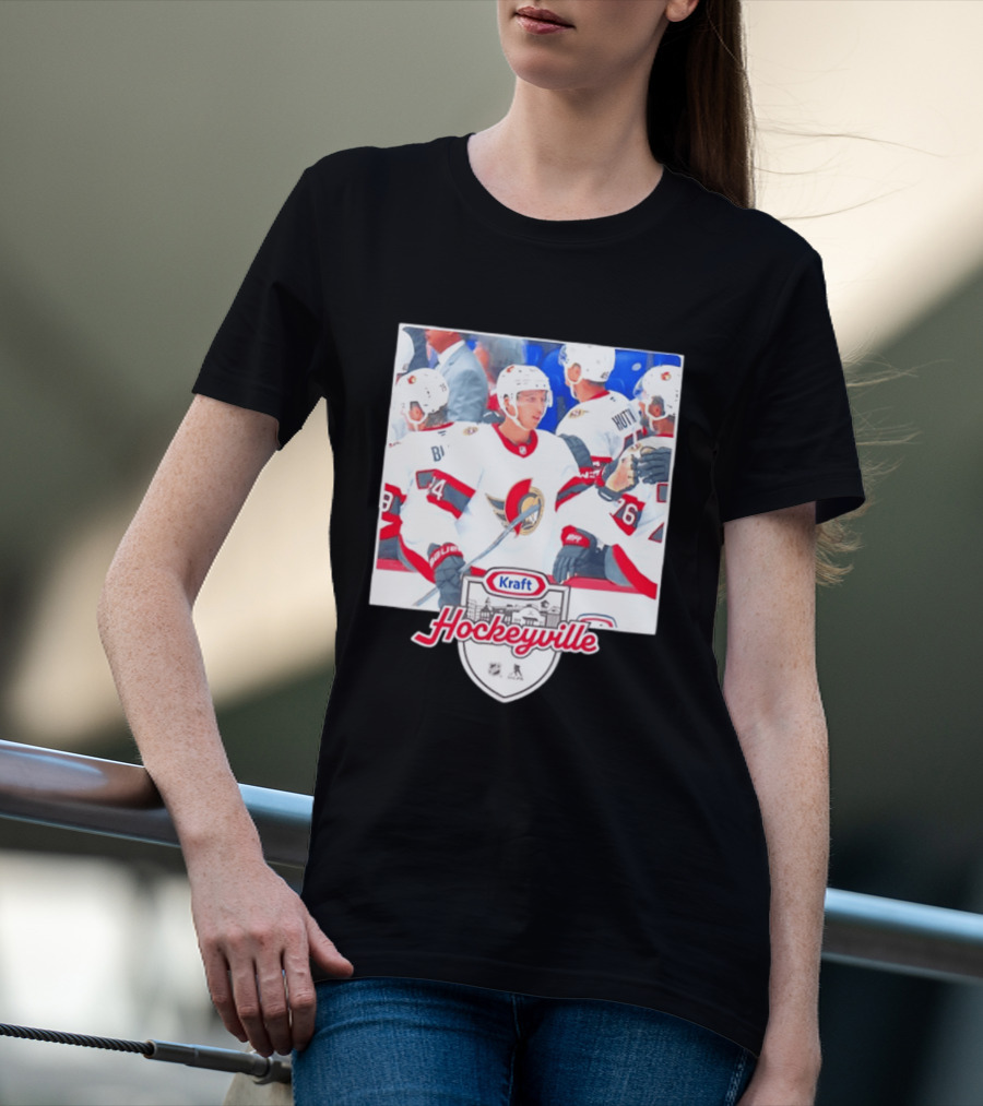 Kraft Hockeyville Ottawa Senators NHL Players Team Canada T-Shirt