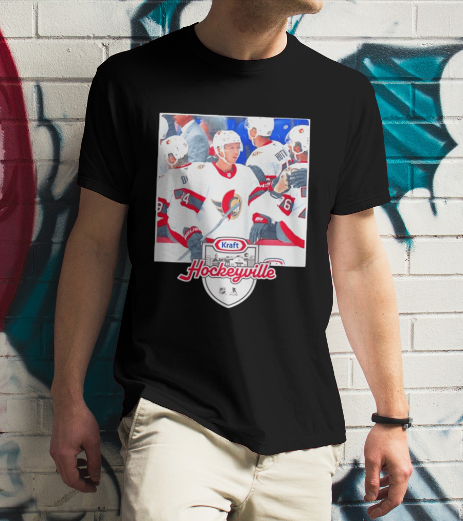 Kraft Hockeyville Ottawa Senators NHL Players Team Canada T-Shirt
