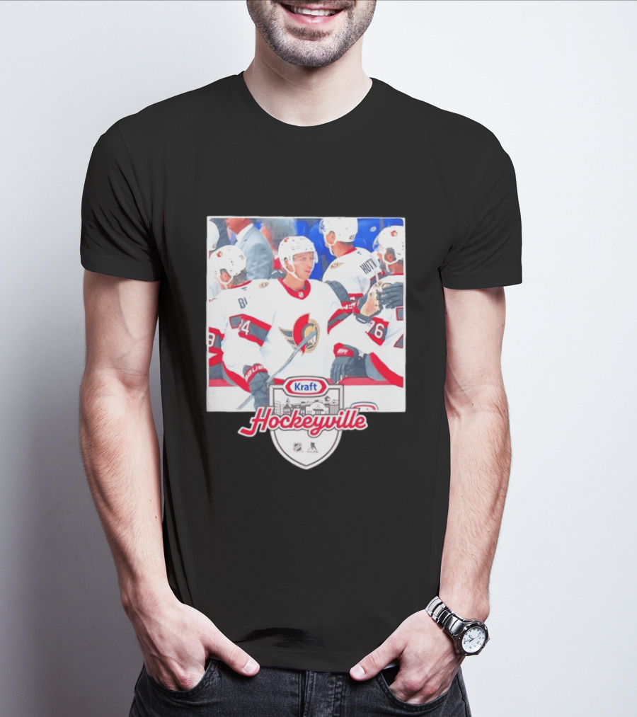 Kraft Hockeyville Ottawa Senators NHL Players Team Canada T-Shirt