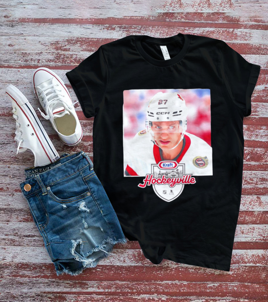 Ottawa Senators 27 Kraft Hockeyville CCM T-Shirt