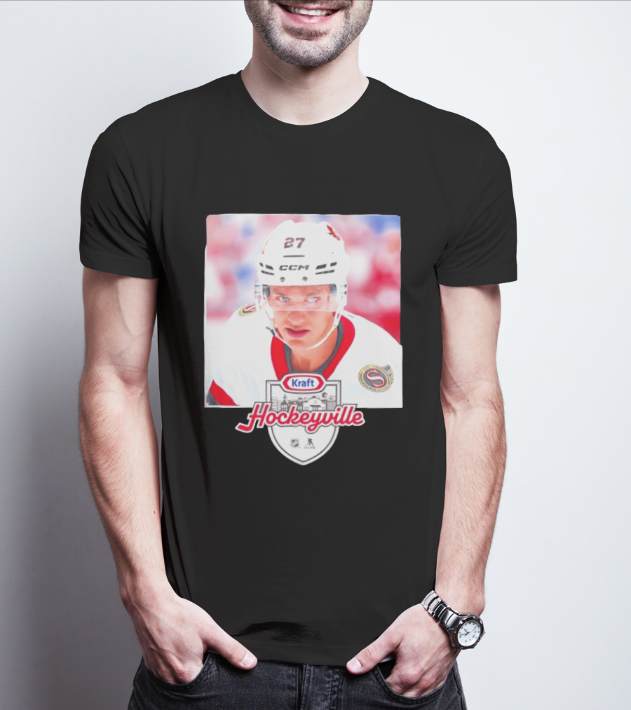 Ottawa Senators 27 Kraft Hockeyville CCM T-Shirt