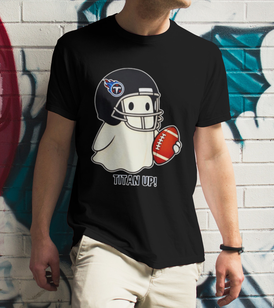 Tennessee Titans Ghost Halloween Titan Up 2026 Football Team Fan Gear T-Shirt