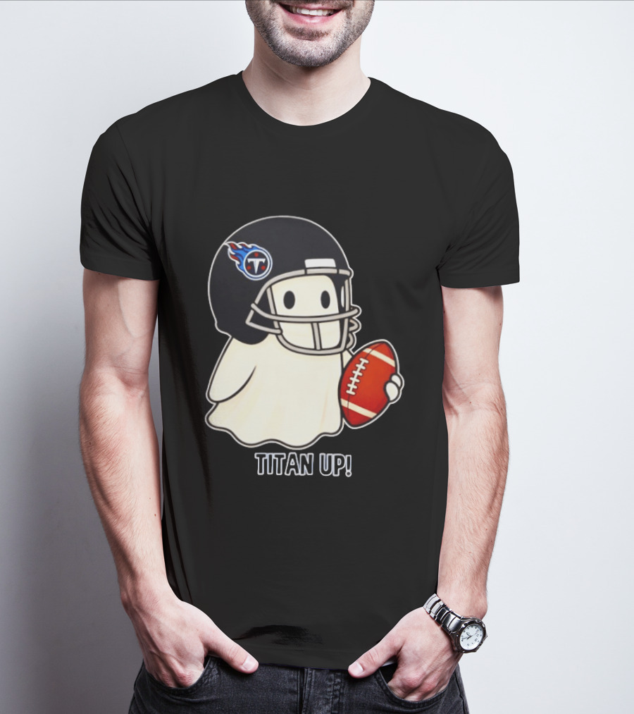Tennessee Titans Ghost Halloween Titan Up 2026 Football Team Fan Gear T-Shirt