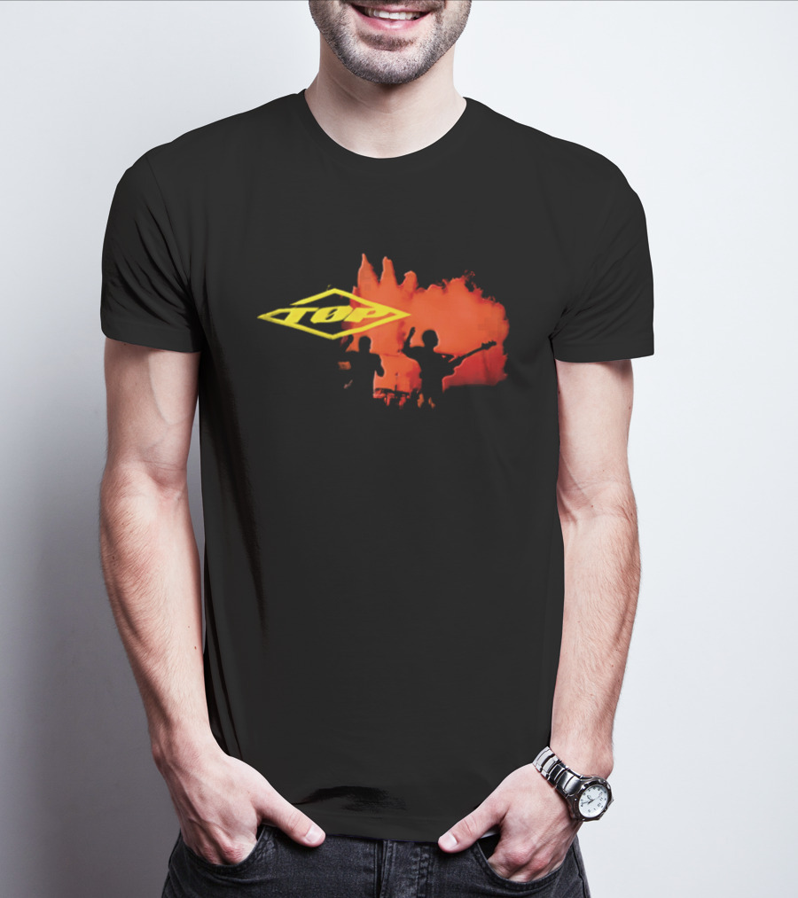 Twenty One Pilots Top Logo Red Splash T-Shirt