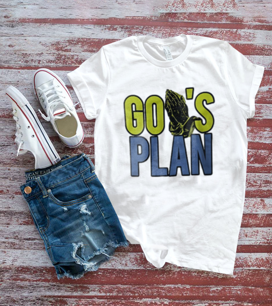 GO'S PLAN Praying Hands T-Shirt