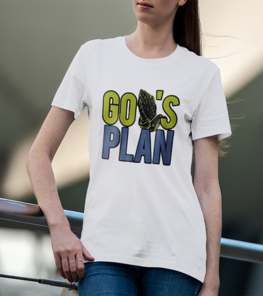 GO'S PLAN Praying Hands T-Shirt