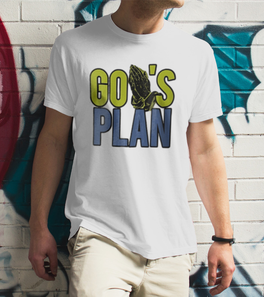 GO'S PLAN Praying Hands T-Shirt