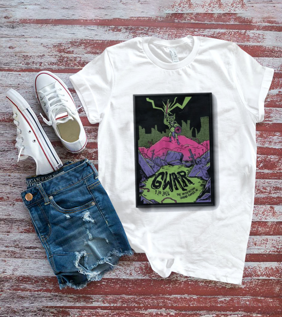 Gwar 9 20 2026 The Intersection Grand Rapids MI T-Shirt