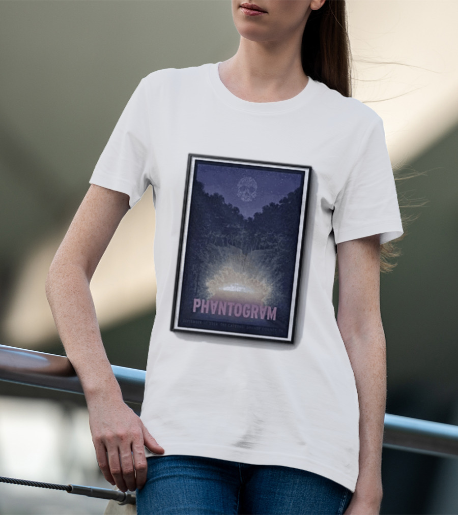 Phantogram September 17 2026 The Caverns Grundy County Tennessee Concert T-Shirt