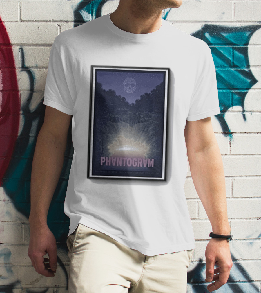 Phantogram September 17 2026 The Caverns Grundy County Tennessee Concert T-Shirt