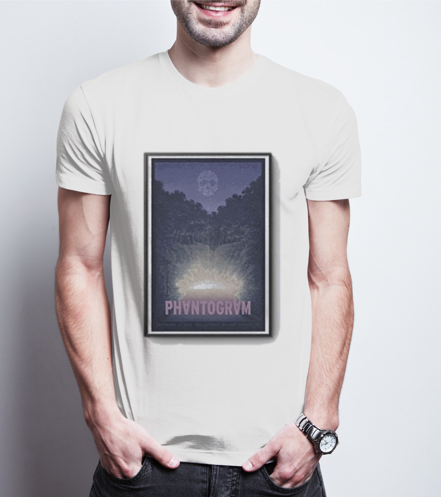 Phantogram September 17 2026 The Caverns Grundy County Tennessee Concert T-Shirt