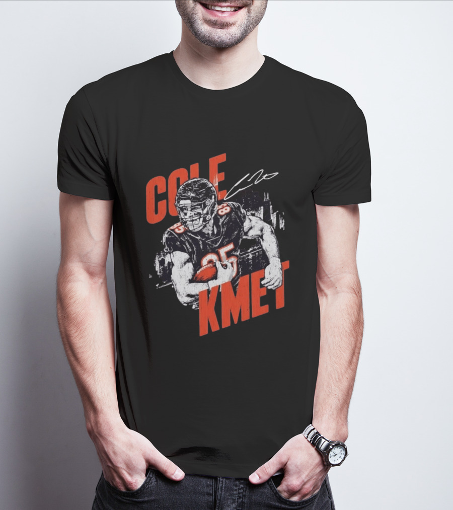 Cole Kmet Chicago Bears Football Iconic Number 85 Sports T-Shirt