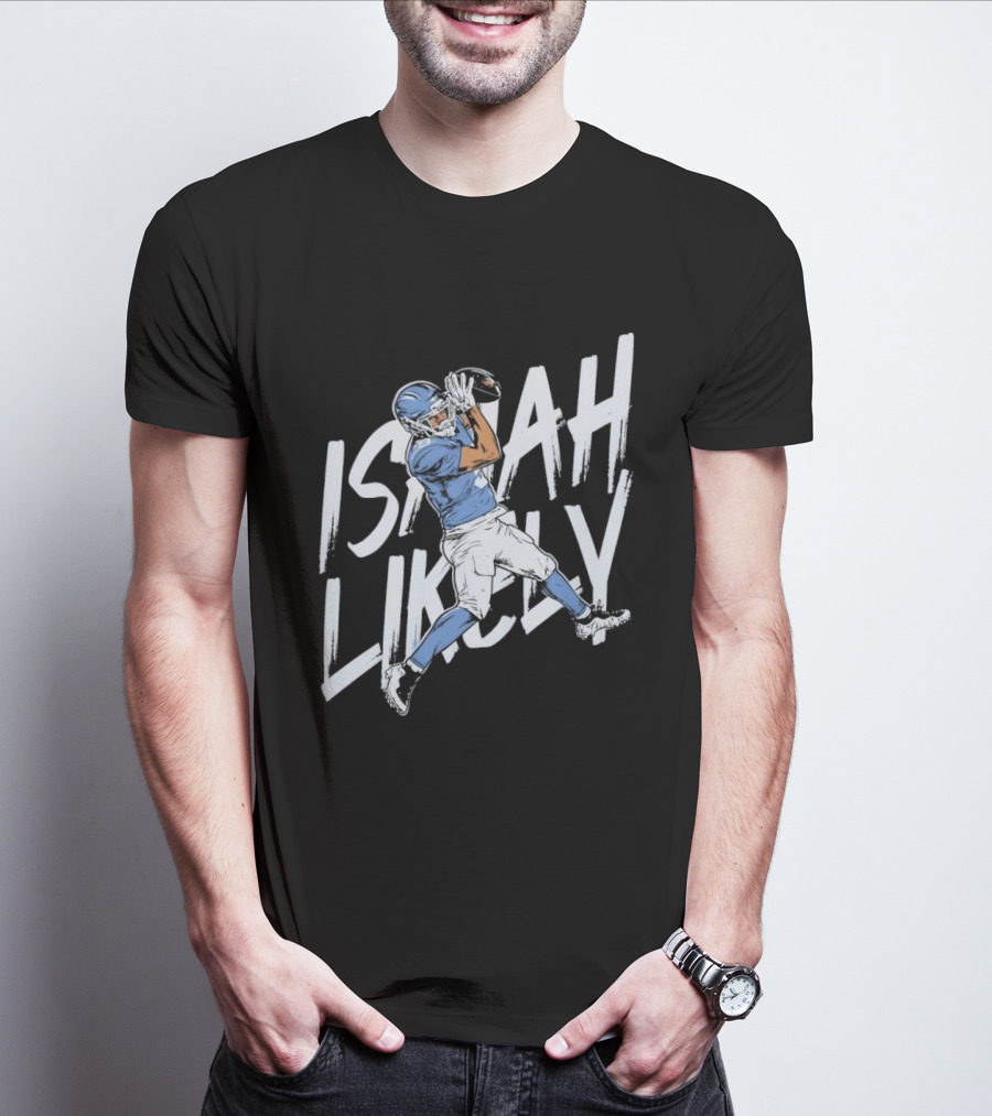 Isaiah Likely Football Catch New York Giants Player T-Shirt