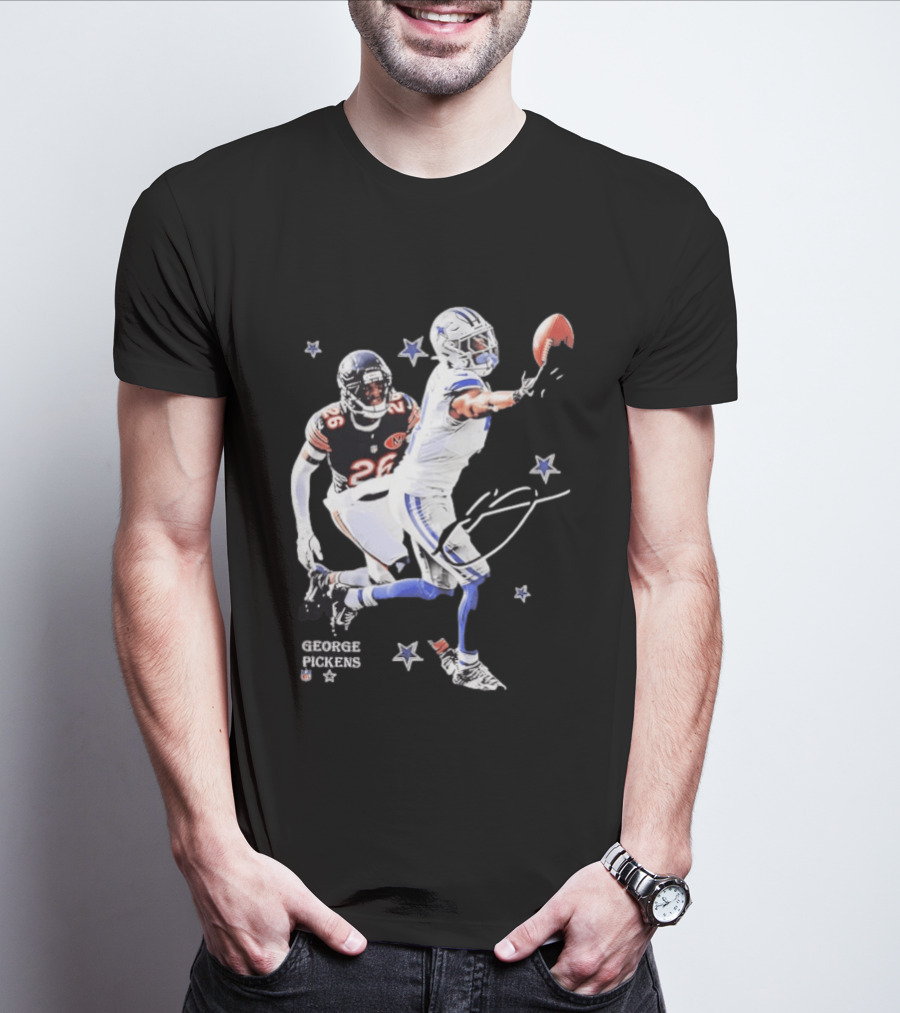 George Pickens NFL Action Dallas Cowboys Vs Chicago Bears Game Highlights T-Shirt