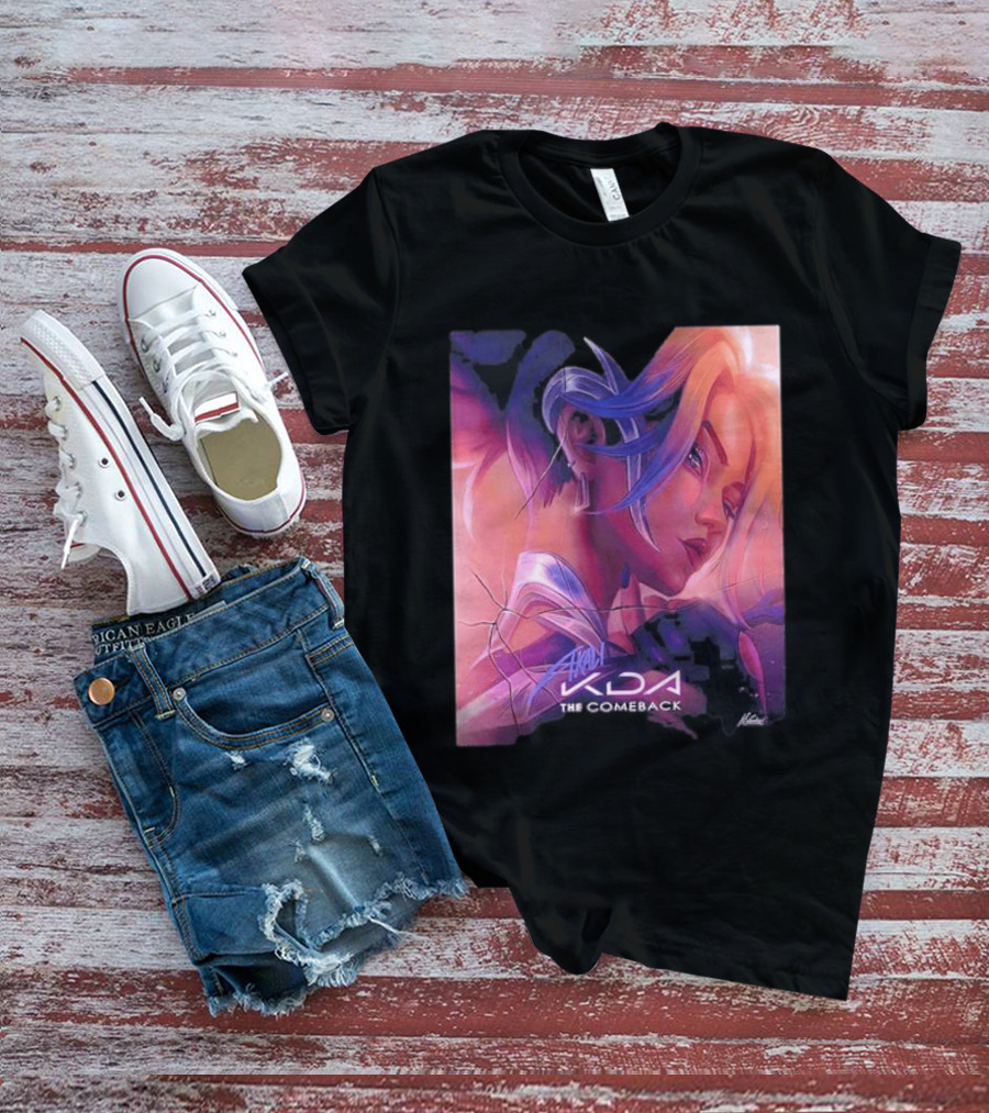 Akali KDA The Comeback Arcane League Of Legends Nikkotari T-Shirt