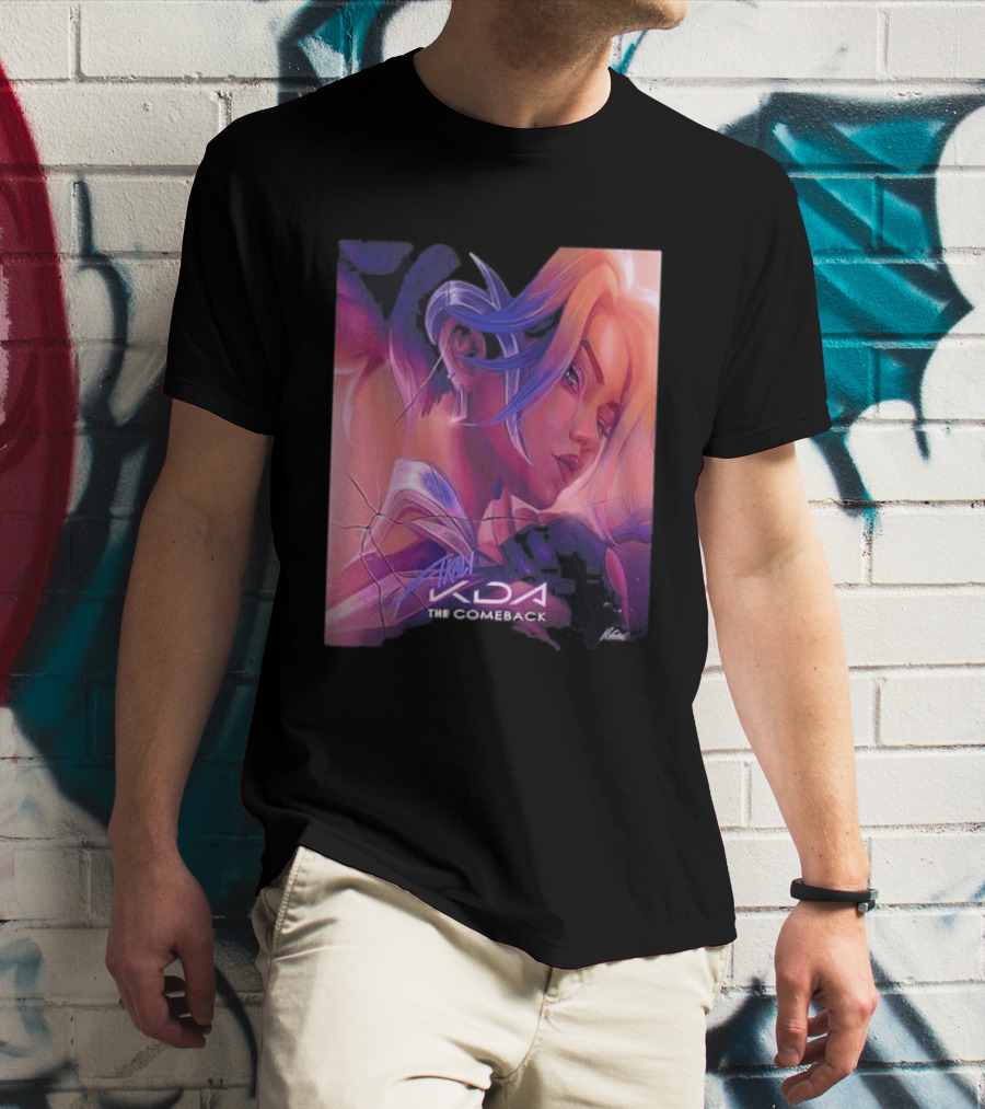 Akali KDA The Comeback Arcane League Of Legends Nikkotari T-Shirt