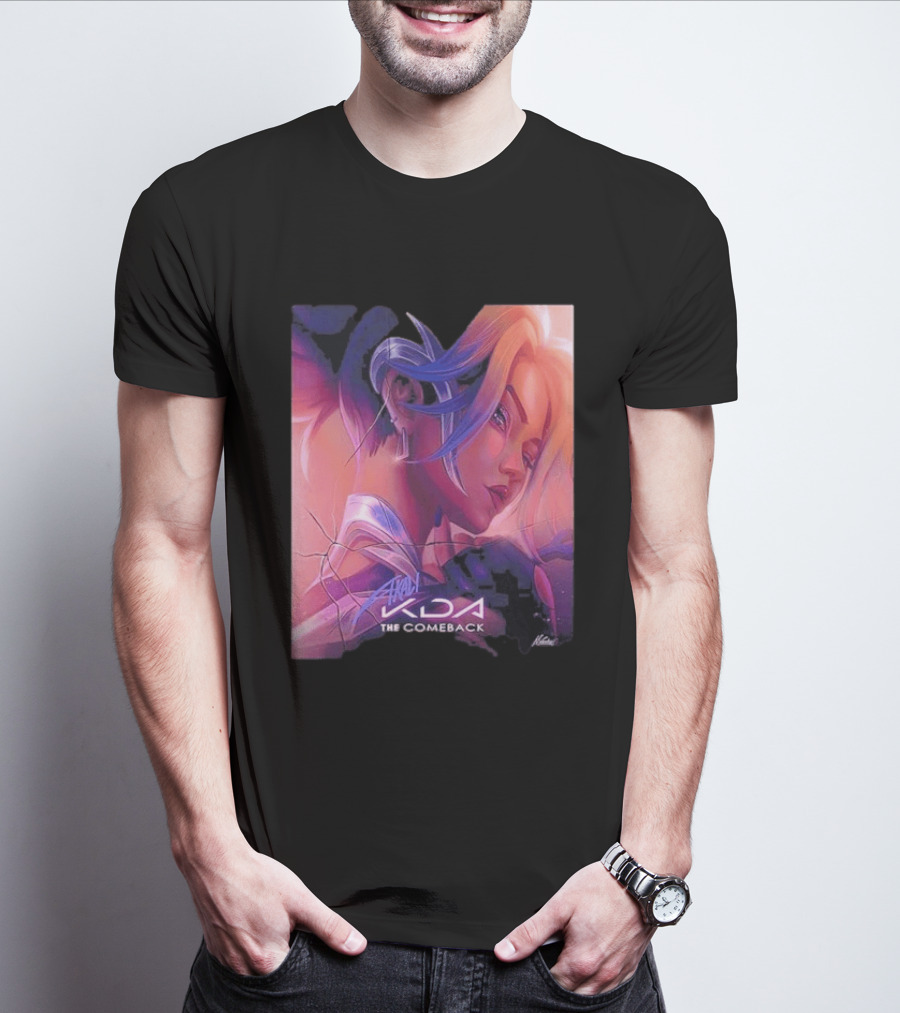 Akali KDA The Comeback Arcane League Of Legends Nikkotari T-Shirt