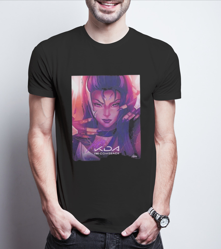 Kaisa KDA The Comeback Arcane League Of Legends By Nikkotari T-Shirt