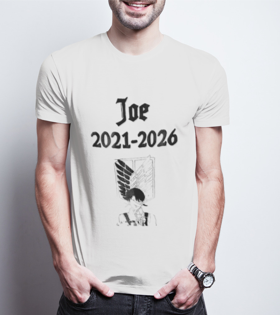 Attack On Titan Joe Wings Shield 2021 2026 T-Shirt