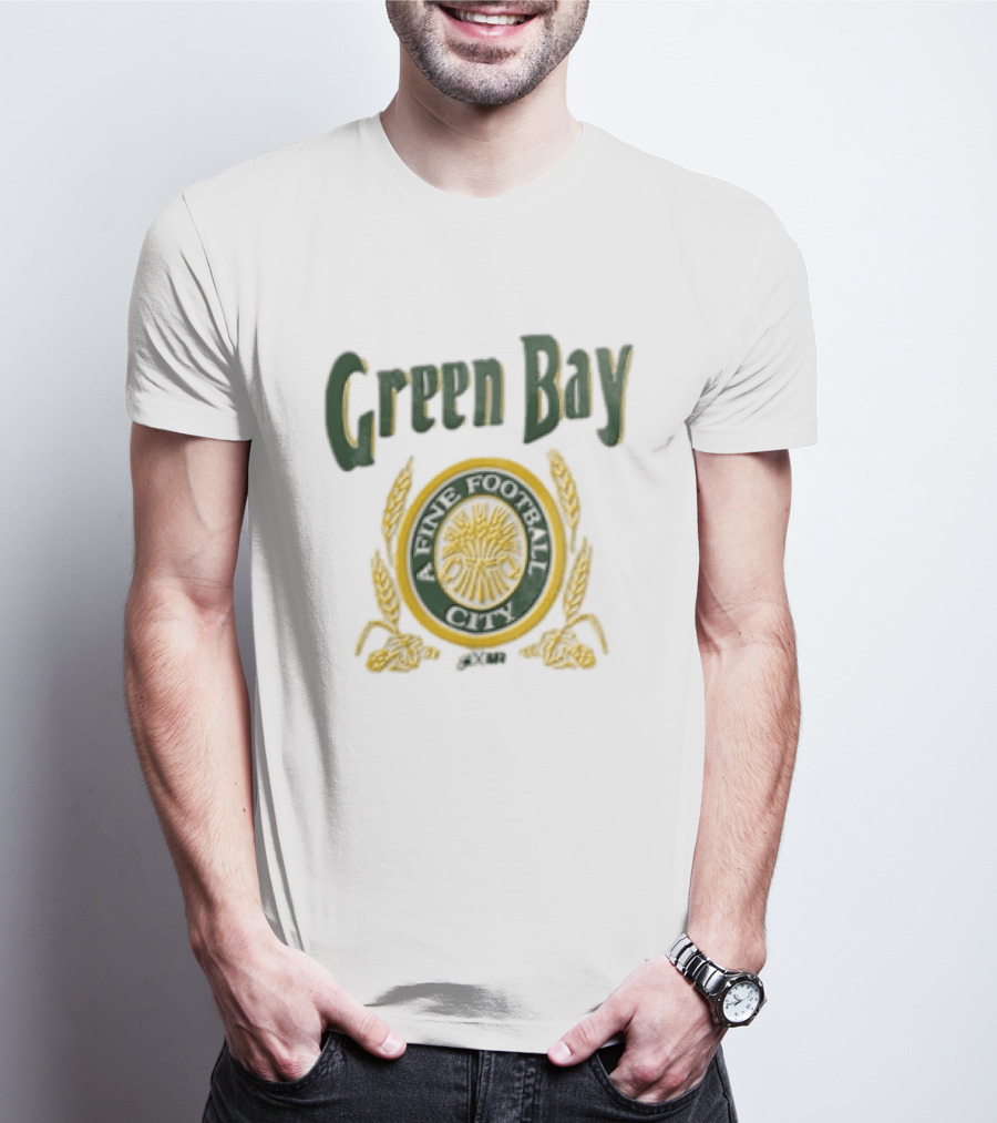 Green Bay A Fine Football City T-Shirt