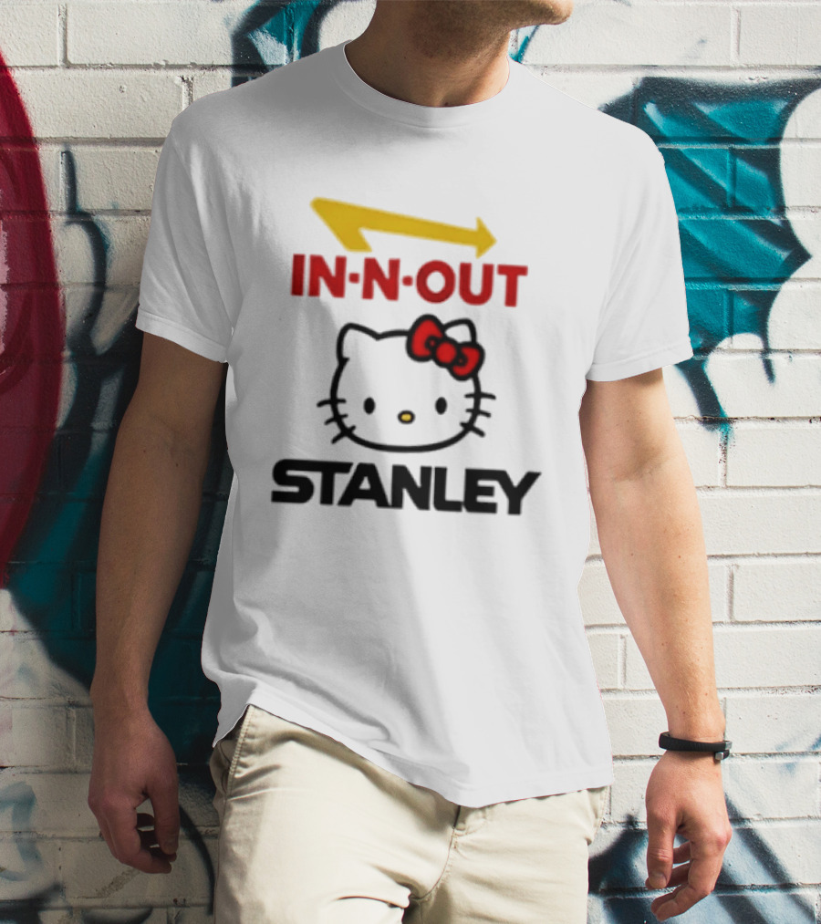 In N Out Hello Kitty Stanley Collaboration T-Shirt