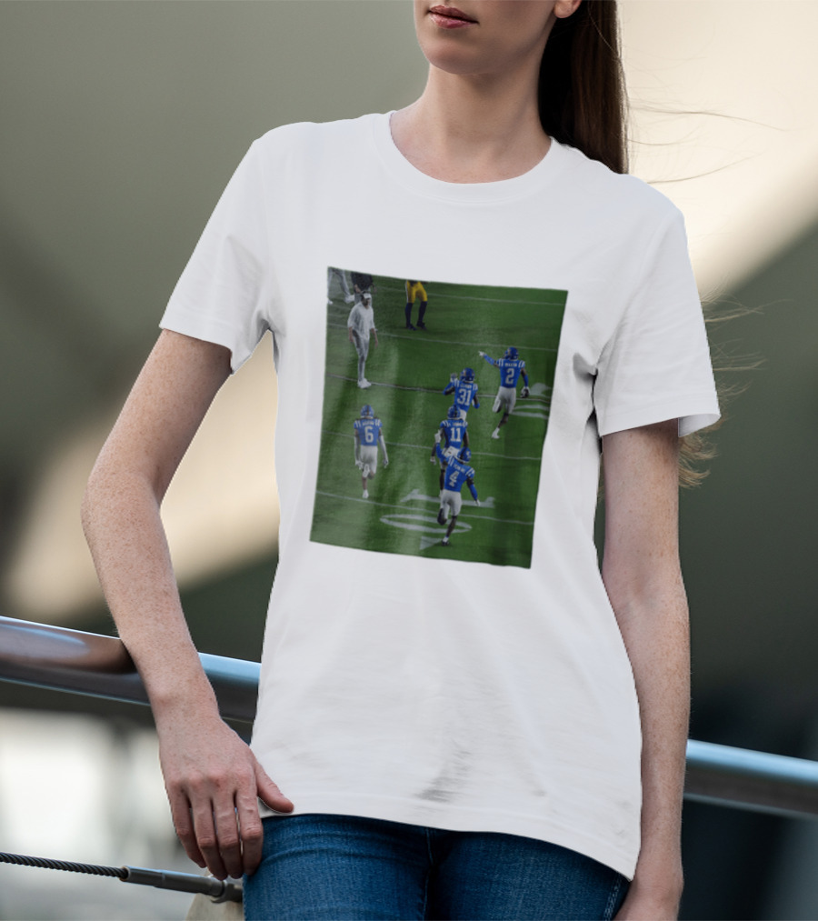Ole Miss Rebels Aguero Clardy Braxton K Thomas Perkins Football Team Action Scene T-Shirt