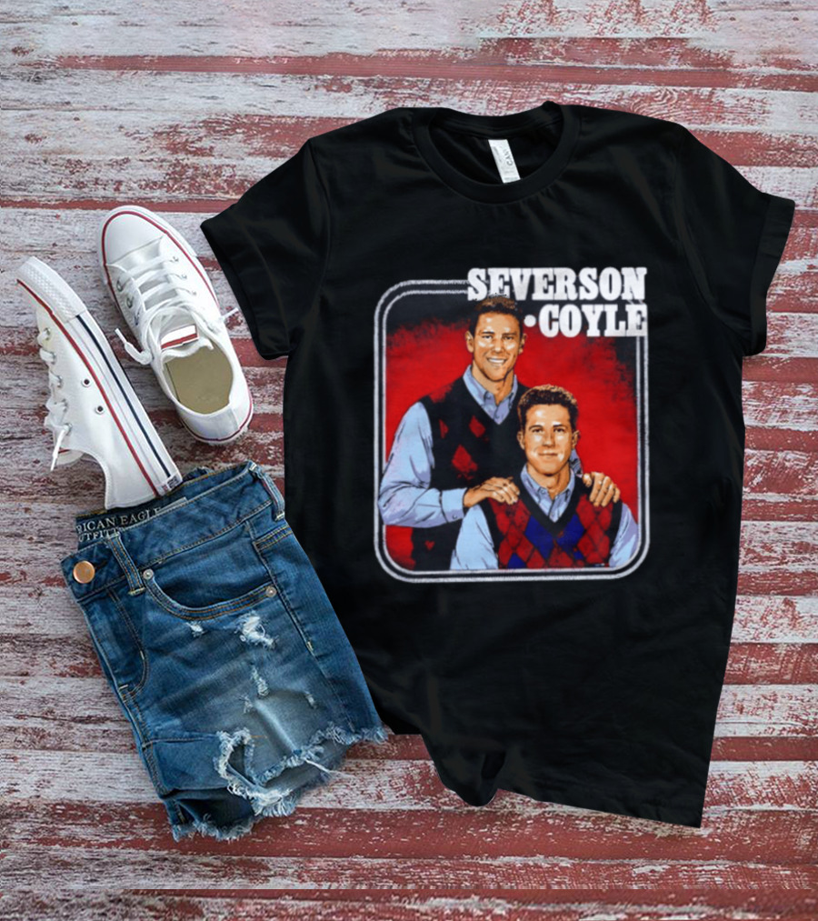 Severson Coyle Columbus Blue Jackets Step Brothers T-Shirt
