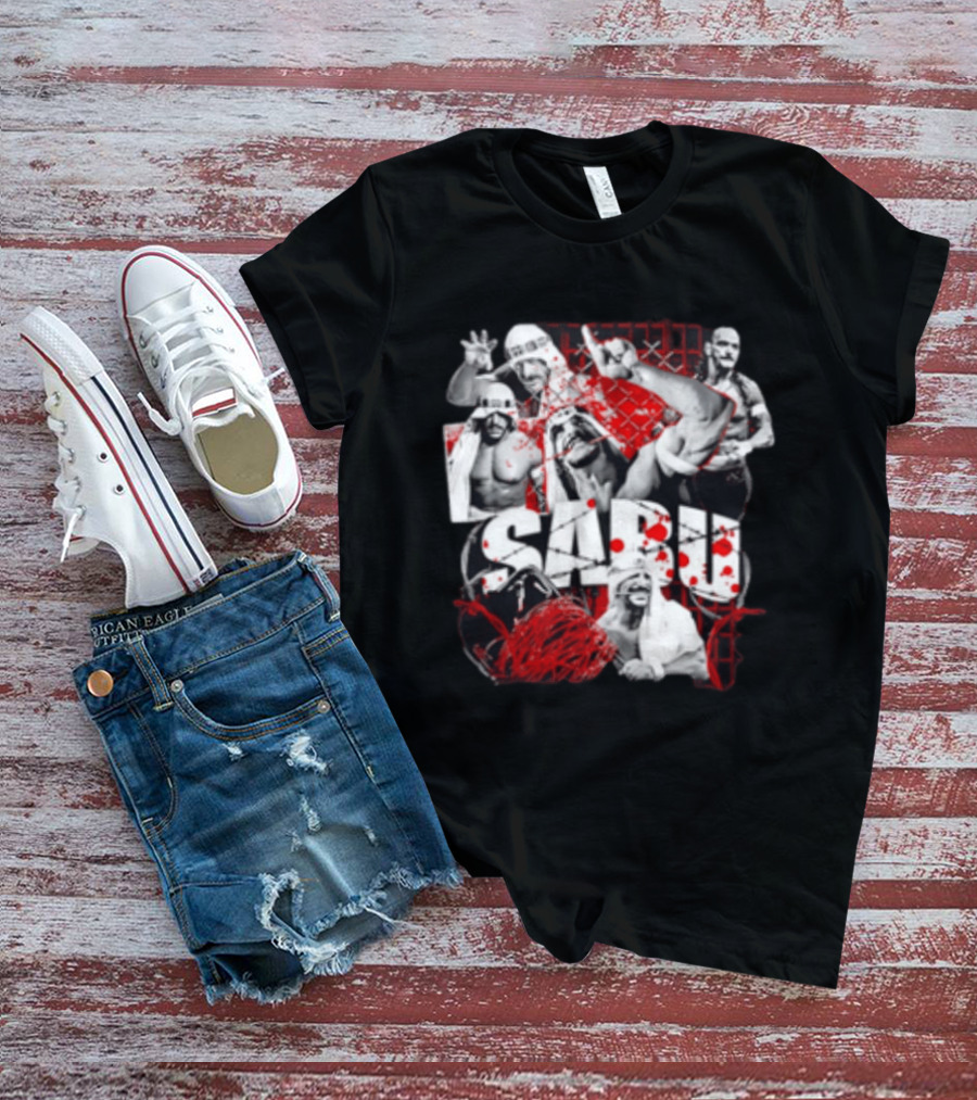 Sabu Homicidal Suicidal Genocidal Wrestling Legend T-Shirt