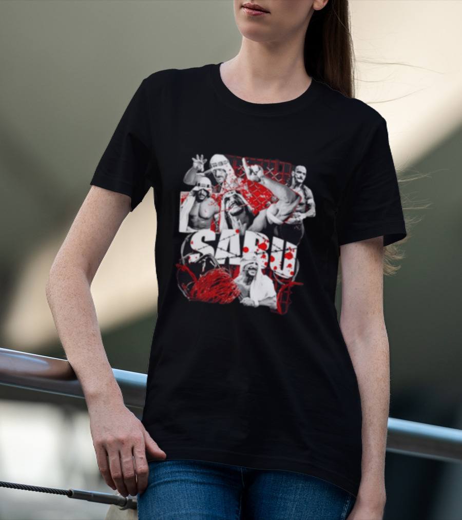 Sabu Homicidal Suicidal Genocidal Wrestling Legend T-Shirt
