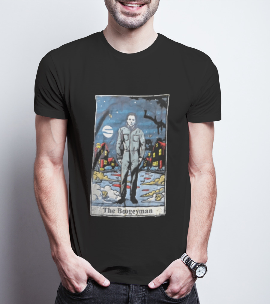 The Boogeyman Michael Myers Halloween Night Scene T-Shirt