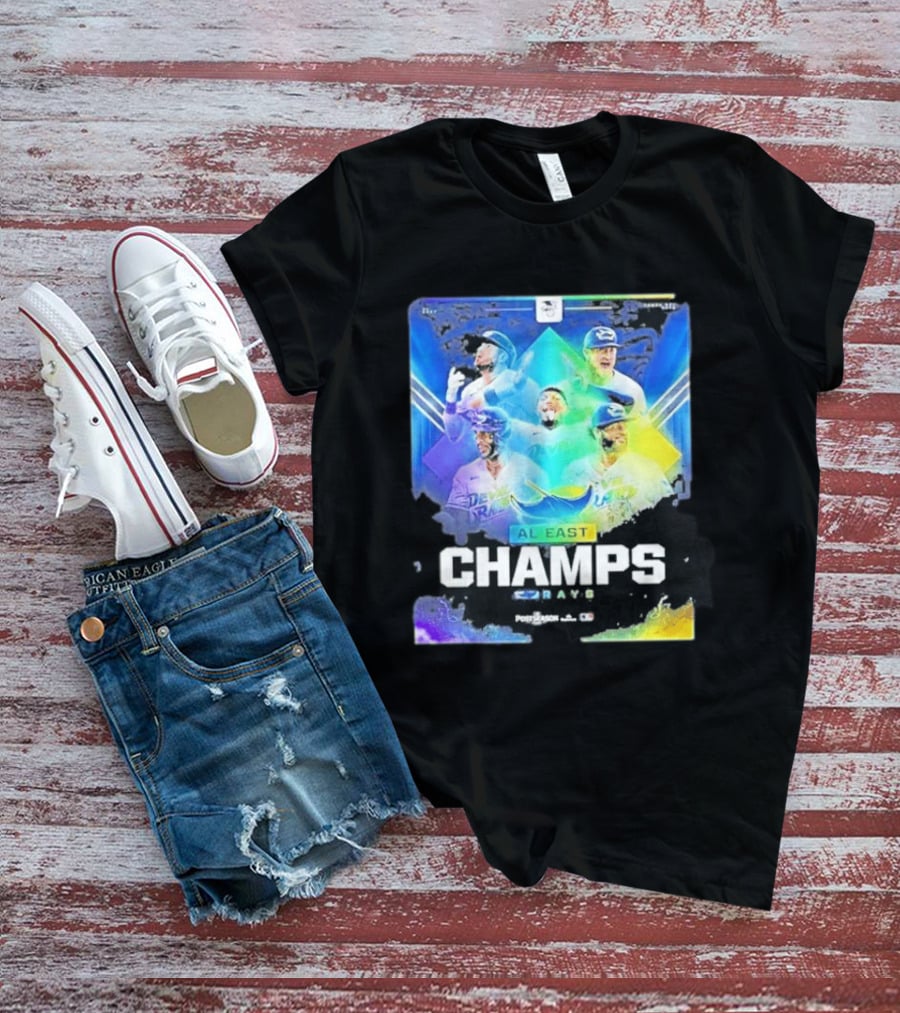 Postseason Al East Champs Rays Fifth Time Original Tampa Bay 2026 T-Shirt