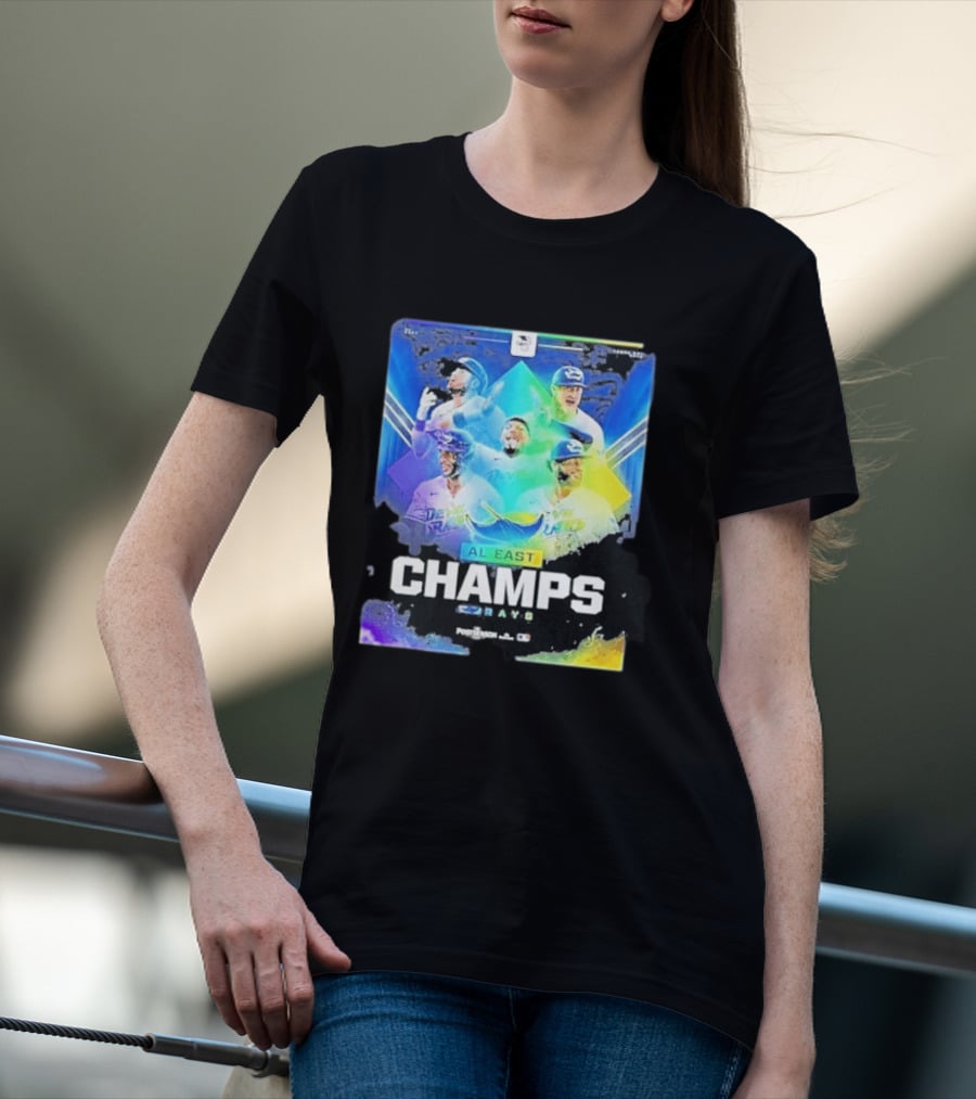 Postseason Al East Champs Rays Fifth Time Original Tampa Bay 2026 T-Shirt