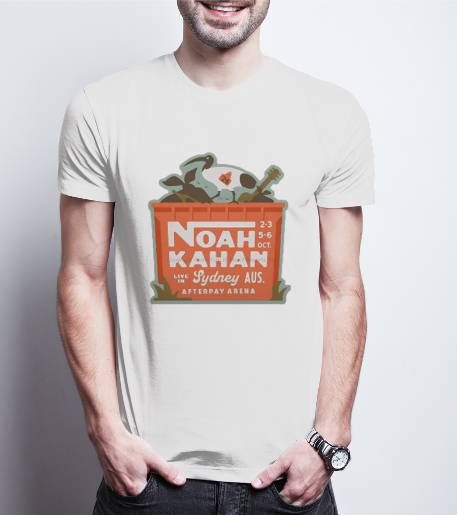 Noah Kahan Live In Sydney AUS Afterpay Arena October 2 3 5 6 2026 T-Shirt