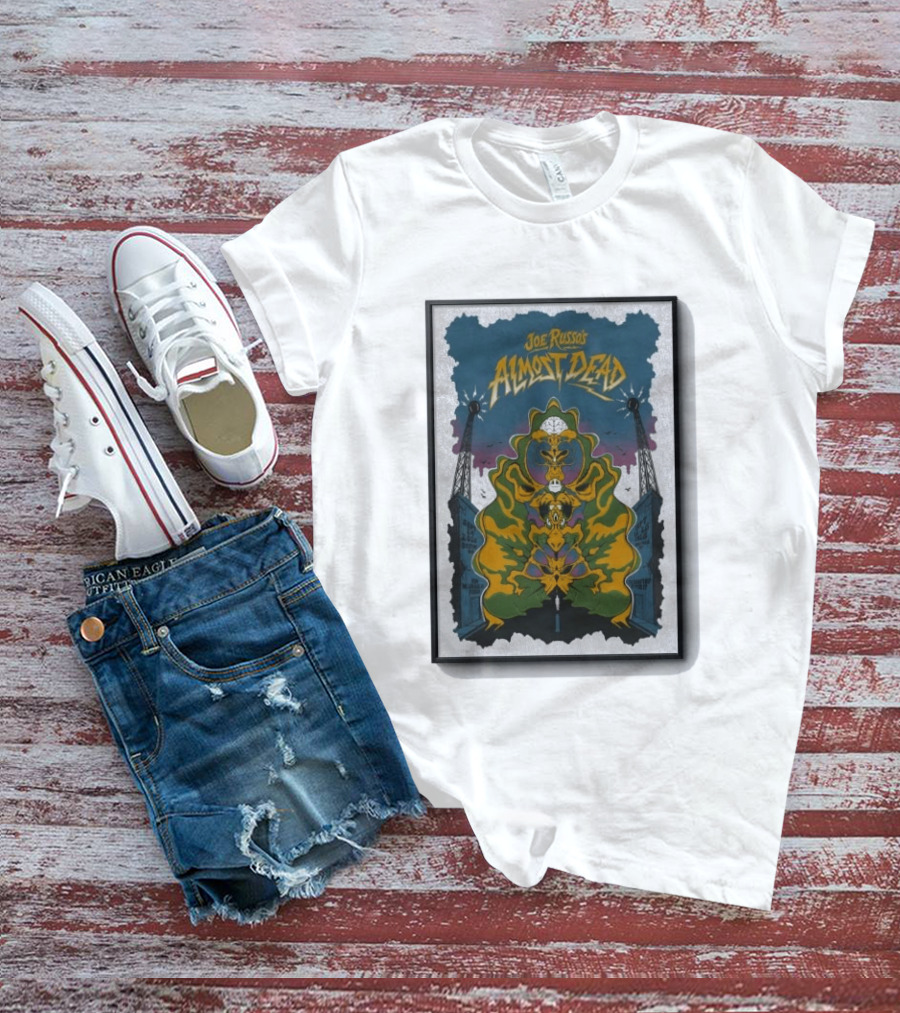 Joe Russo's Almost Dead Boston MA New York NY September 25 26 2026 Radio Tower T-Shirt