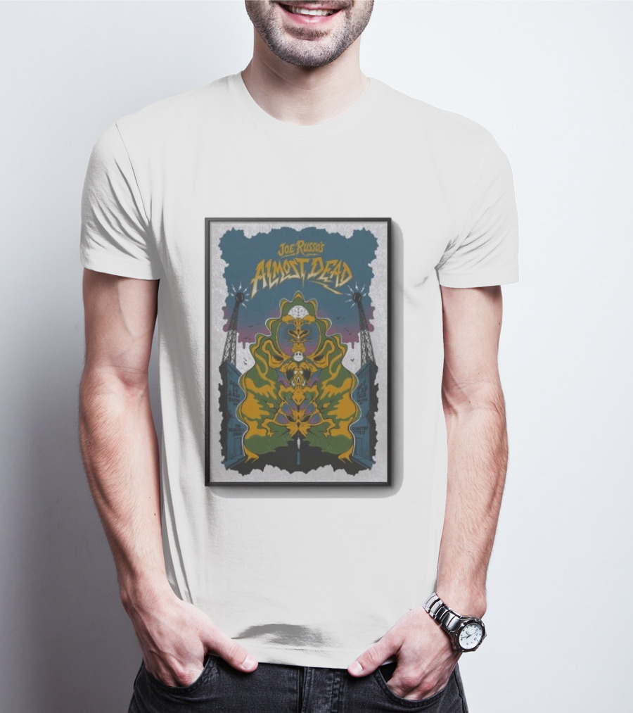 Joe Russo's Almost Dead Boston MA New York NY September 25 26 2026 Radio Tower T-Shirt