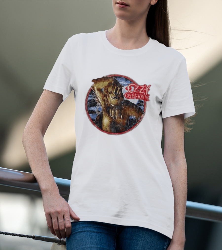 Ozzy Osbourne Bark At The Moon Werewolf T-Shirt