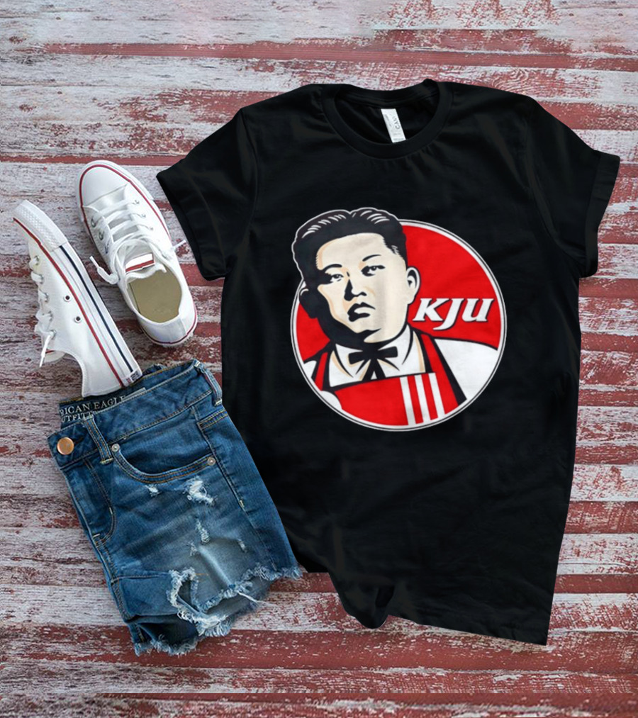 KJU Parody Red Circle Colonel Inspired It's Not KFC T-Shirt