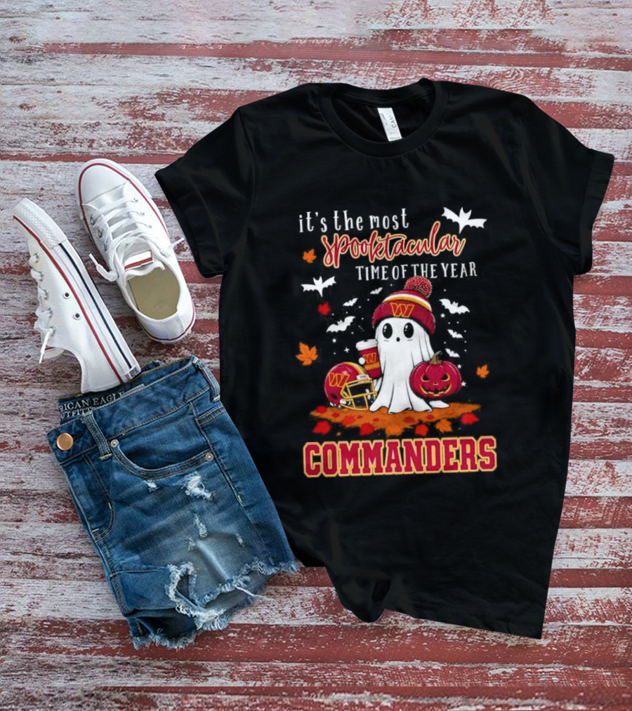 It's The Most Spooktacular Time Of The Year Washington Commanders Halloween T-Shirt