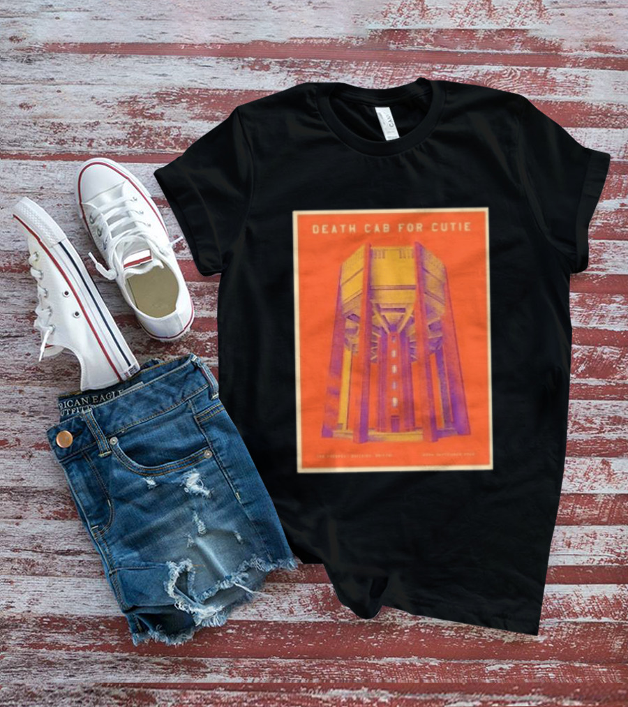 Death Cab For Cutie September 23 2026 Bristol I Built You A Tower Tour Prospect Building UK Event T-Shirt