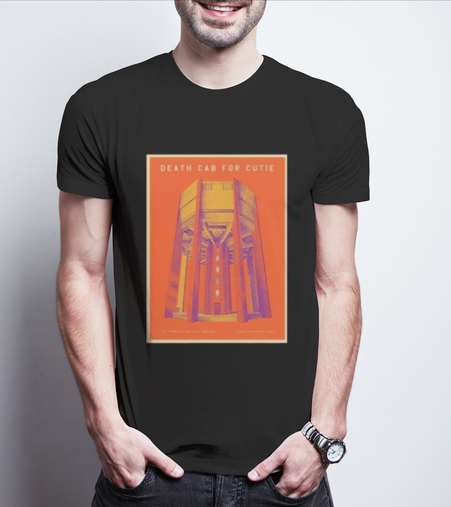 Death Cab For Cutie September 23 2026 Bristol I Built You A Tower Tour Prospect Building UK Event T-Shirt